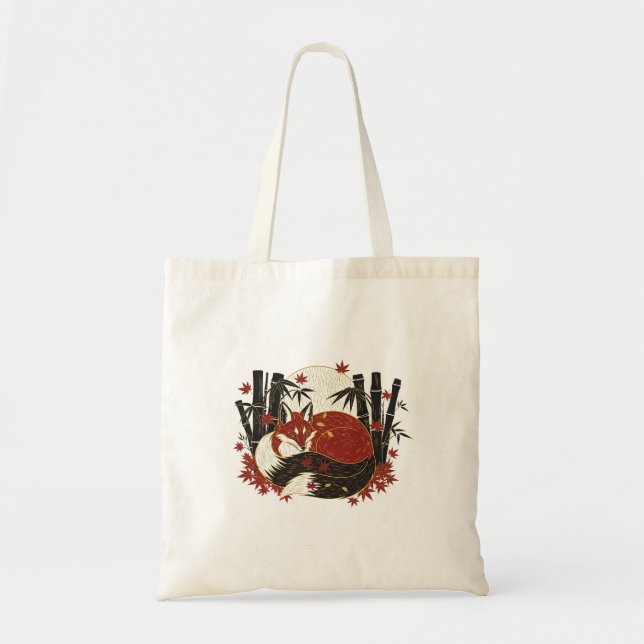 Bolsa Tote Saco de mão - Raposa (Frente)