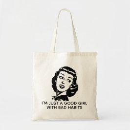 Bolsa Tote Saco de mão Retro Good Girl