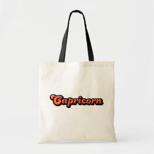 Bolsa Tote Saco de mão retrô Zodíaco Capricórnio
