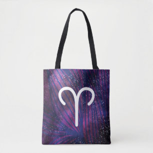 Bolsa Tote Saco de Mão Signo do Zodíaco - Áries