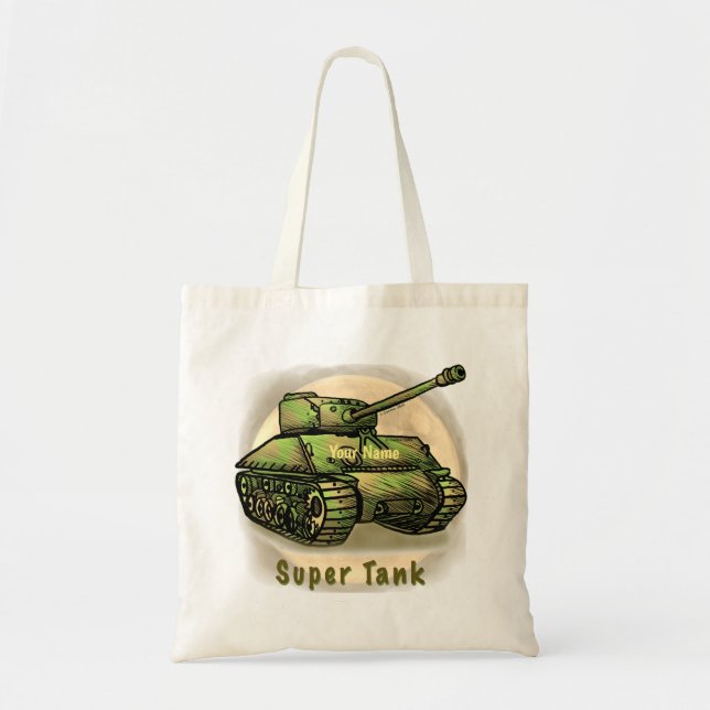 Bolsa Tote Saco de mão Super Tank (Frente)