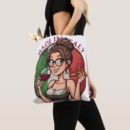 Bolsa Tote Saco de mão temático italiano