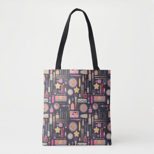 Bolsa Tote Saco de Maquiagem de Cosméticos de Beleza (Frente)