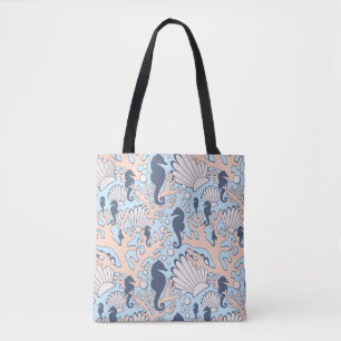 Bolsa Tote Saco de Marinho dos Jardins Marítimos
