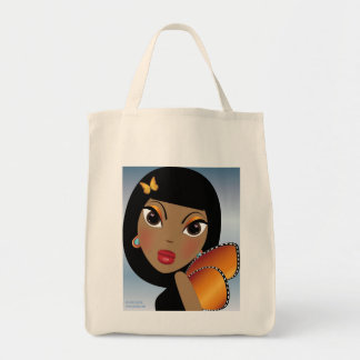 Bolsa Tote Saco de Mariposa do La