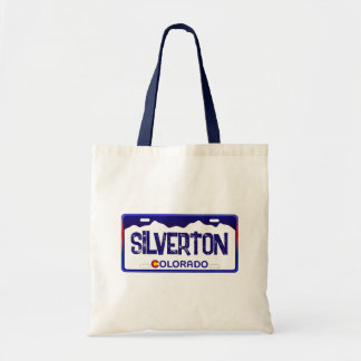 Bolsa Tote Saco de matrícula azul do Silverton Colorado