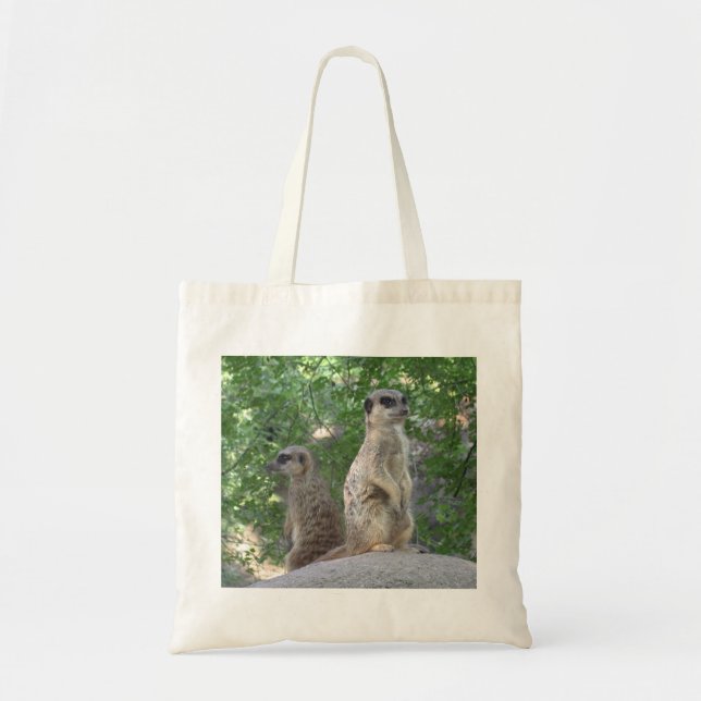 Bolsa Tote Saco de Meerkat (Frente)
