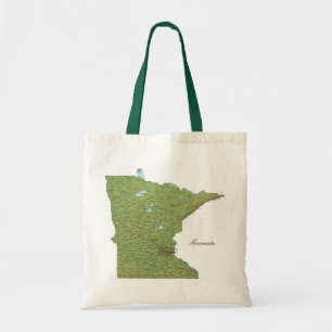 Bolsa Tote Saco de Minnesota