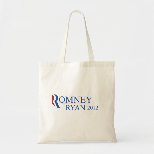 Bolsa Tote Saco de Mitt Romney Paul Ryan 2012 (Frente)
