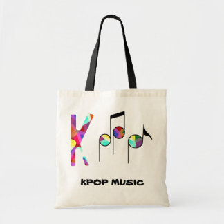 Bolsa Tote Saco de música do KPOP!