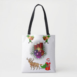 Bolsa Tote Saco de Natal