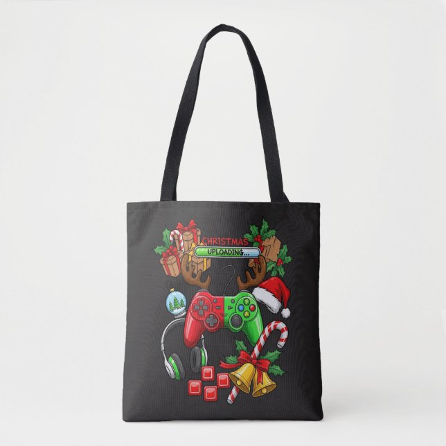 Bolsa Tote Saco de Natal (Frente)
