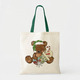 Bolsa Tote Saco de Natal Bear Holiday