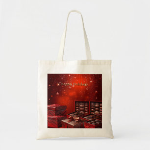 Bolsa Tote Saco de Natal de Doces de Chocolate