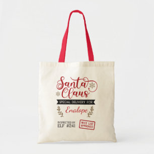 Bolsa Tote Saco de Natal do Papai Noel 