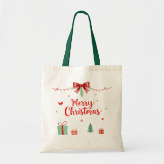 Bolsa Tote Saco de Natal feliz