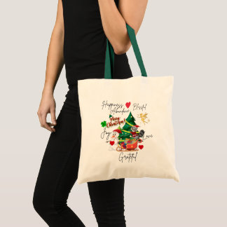 Bolsa Tote Saco de Natal | Presente Festivo de Férias 