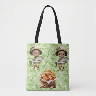 Bolsa Tote Saco de ombro grande Amazing Loaves and Fishes