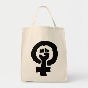 Bolsa Tote Saco de pano da mão fêmea da solidariedade do