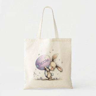 Bolsa Tote Saco de Páscoa Personalizado para Crianças