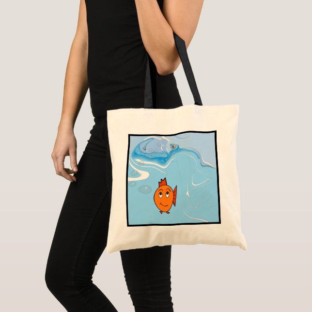 Bolsa Tote Saco de peixe (Frente (produto))