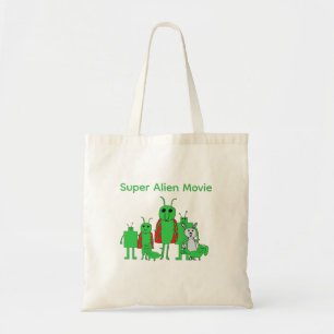 Bolsa Tote Saco de personagem completo do Super Alien