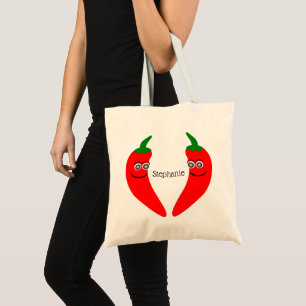 Bolsa Tote Saco de pimenta vermelha