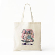 Saco de pipoca assustadora de Halloween