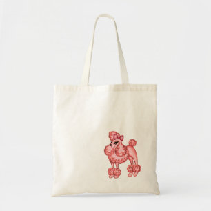 Bolsa Tote Saco de Poodô Rosa Retroativo