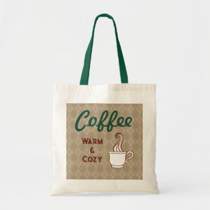 Bolsa Tote Saco de presente clássico de café