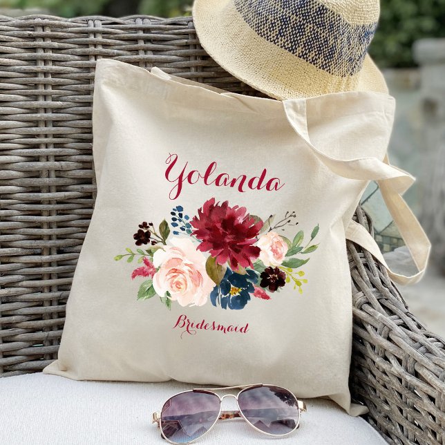 Bolsa Tote Saco de presente de casamento personalizado em Bor (Criador carregado)