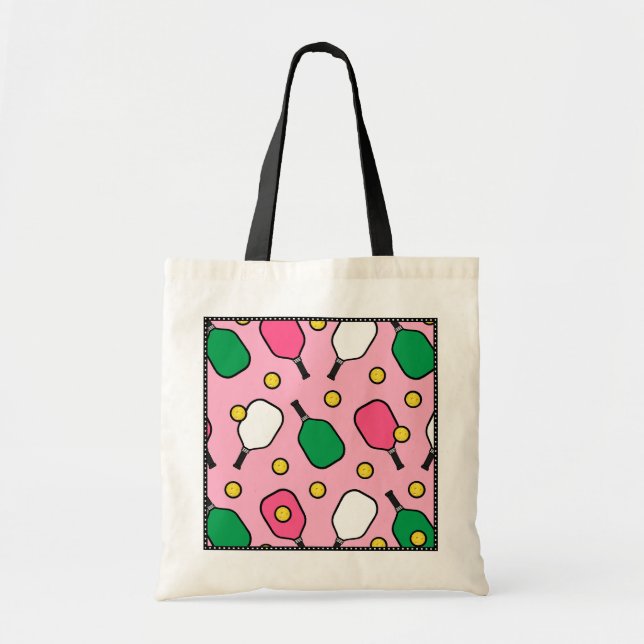 Bolsa Tote Saco de Presente de Pickleball (Frente)