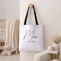 Saco de Presente para Nova Mãe Estabelecida