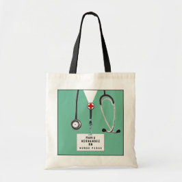 Bolsa Tote saco de presentes de enfermeira personalizado