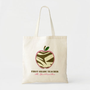 Bolsa Tote Saco de primeiro grau do professor - impressão