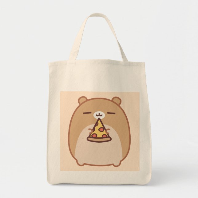 Bolsa Tote Saco de Psushi da pizza (Frente)