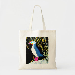 Bolsa Tote saco de puffin