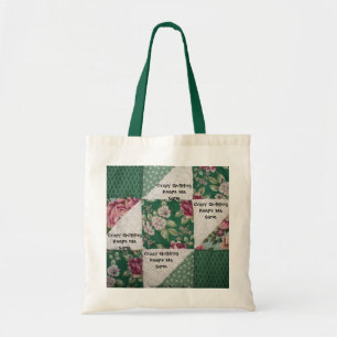 Bolsa Tote Saco de Quilitação Louco