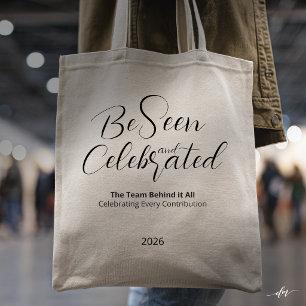 Bolsa Tote Saco de Reconhecimento Editável
