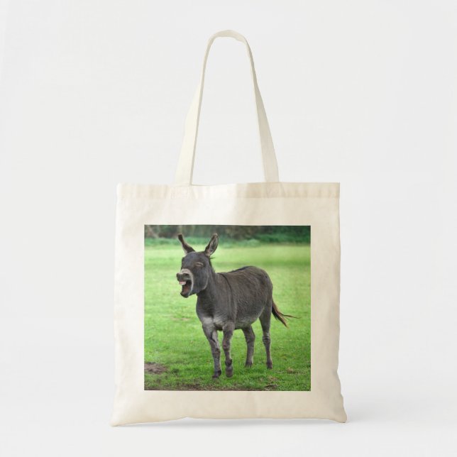 Bolsa Tote Saco de Riso de Burro (Frente)