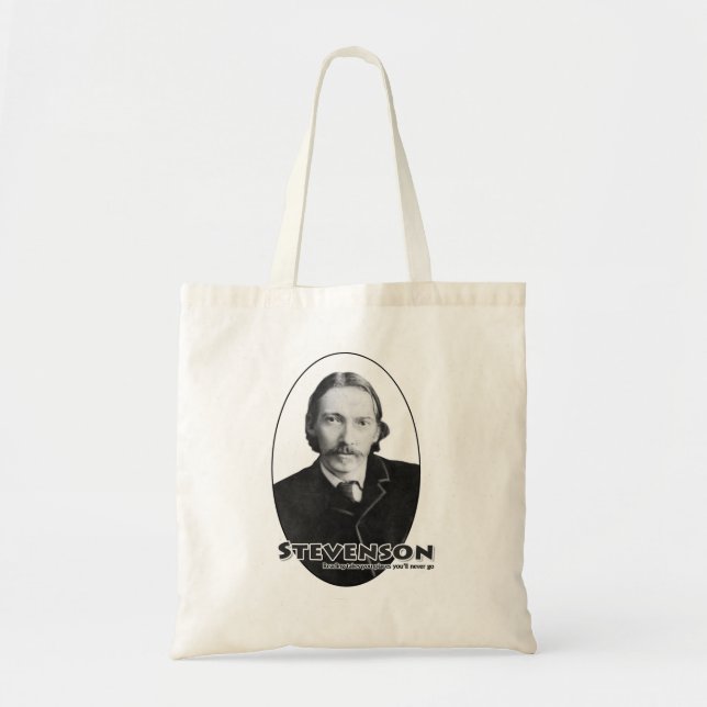 Bolsa Tote Saco de Robert Louis Stevenson (Frente)