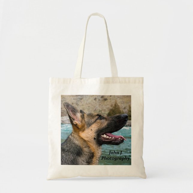 Bolsa Tote Saco de Shepard do alemão (Frente)