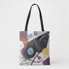 Bolsa Tote Saco de Sonho de Kandinsky - Expressão de Abstrato