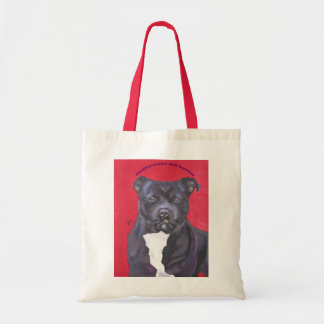 Bolsa Tote Saco de Staffordshire bull terrier