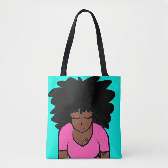 Bolsa Tote Saco de Tela de Mente Piedosa (Frente)