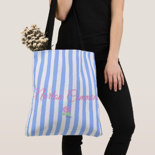 Bolsa Tote Saco de toalha azul do Norton Commons