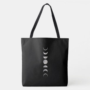 Bolsa Tote Saco de toalha da fase da lua