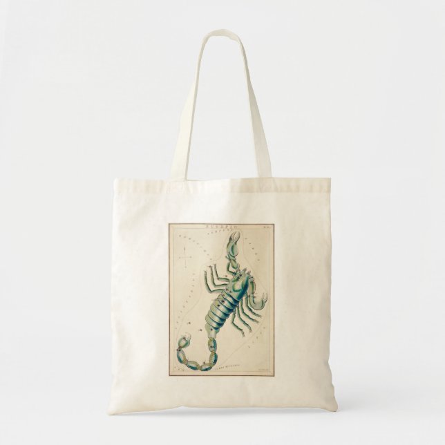 Bolsa Tote Saco de toalha de Scorpio (Frente)