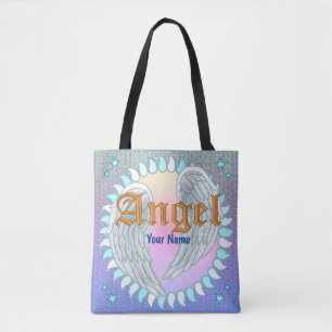 Bolsa Tote Saco de toalha do Angel Wings