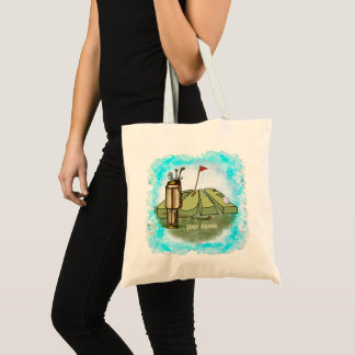 Bolsa Tote Saco de toalha do dia de golfe